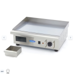  Τηγανίτα Smooth 55cm - Πλάκα χρωμίου